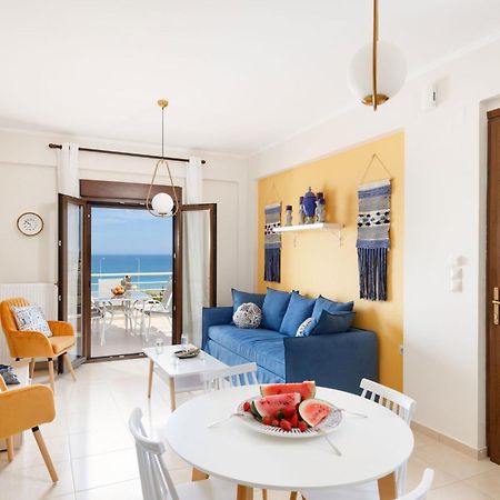 "Peach" - Sea View Maisonette By Sky Hill Resorts Pangalochori Екстериор снимка